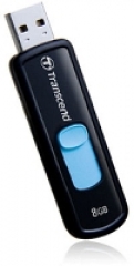 MEMORIA TRANSCEND 8GB USB 2.0 JETFLASH F500 NEGRO