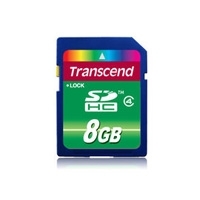 MEMORIA TRANSCEND SD 8GB (CLASE 4)