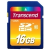 MEMORIA TRANSCEND SD 16GB (CLASE 10)