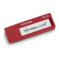 MEMORIA TOSHIBA 32 GB USB 3.0 TRANSMEMORY ID DAICHI ROJA