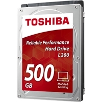 DISCO DURO TOSHIBA 2.5 500GB SATA2/3GB/S CACHE 8MB/5400RPM/9MM P/NOTEBOOK/PORTATIL/LAPTOP BULK
