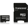 MEMORIA TRANSCEND MICRO SDHC 4GB CLASE 10 C/ADAPTADOR