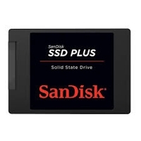 UNIDAD DE ESTADO SOLIDO SSD SANDISK PLUS 120GB 2.5 SATA3 7MM LECT.530/ESCR.400MBS