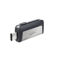 MEMORIA SANDISK 32GB DUAL ULTRA USB TIPO-C / USB 3.1 NEGRO /PLATA 150MB/S