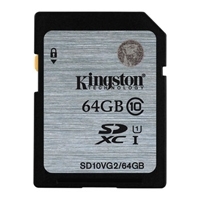MEMORIA KINGSTON SDXC 64GB UHS-I CLASE 10