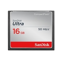 MEMORIA SANDISK 16GB COMPACTFLASH ULTRA 50MB/S