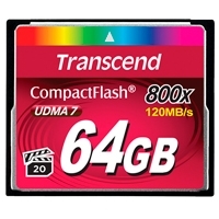 MEMORIA TRANSCEND CARD COMPACTFLASH 32 GB GB800X