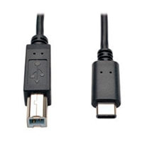 CABLE TRIPP-LITE U040-006 USB B A USB-C, USB 2.0 (M/M), 1.83 M (6 PIES)
