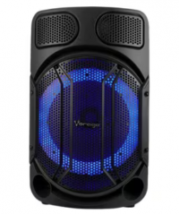 Vorago Sistema de Altavoces Game Factor KSP-502 Pórtatil Bluetooth - 80W RMS - 180Hz a 20kHz - Batería Recargable - USB